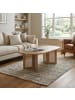 CALICOSY Couchtisch TALIA in Helles Holz - (W) 120  x (H) 40  x (L) 60  cm