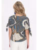 usha FESTIVAL Women Blouse in blue multicolor