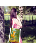 Mr. & Mrs. Panda Shopper Bag Fuchs Fahrrad fahren Design ohne Sp... in Weiß