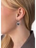 PURELEI Ohrringe Heart Charm Silber