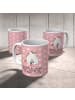 Mr. & Mrs. Panda Kindertasse Einhorn Traurig mit Spruch in Rot Pastell