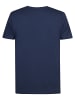 Petrol Industries T-Shirt mit Logo Seashine in Blau
