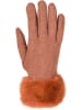 styleBREAKER Touchscreen Handschuhe in Cognac