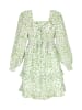 Swirly Women Dress in Green