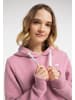 Schmuddelwedda Hoodie in Rotpink Melange