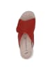 Caprice Pantolette Pantolette in rot