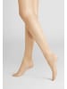 Hudson Halterlose Feinstrümpfe Glamour 20 Doppelsilikonstreifen in Ivory