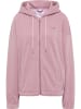 myMo Damen Kapuzensweatjacke in Mauve