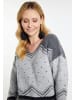 VIRITA Women Pullover in Grau Mehrfarbig