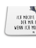 Mr. & Mrs. Panda Gläseruntersetzer Pinguin mHerzieren mit Spruch in Weiß