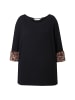 MIAMODA Pullover in schwarz