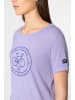 super.natural Merino T-Shirt W MAQUINA TEE in lila
