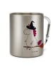 Mr. & Mrs. Panda Thermobecher Einhorn Hexe ohne Spruch in Silber