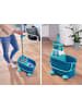 Leifheit  Set CLEAN TWIST M Ergo Mobile türkis grau weiß 46,0 x 25,0 x 140,0 cm