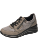 remonte Sneakers Low, Schnürschuhe in maus/gunmetal/grau-metallic