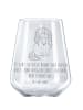 Mr. & Mrs. Panda Rotwein Glas Hund Cavalier King Charles Spaniel... in Transparent