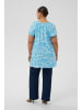 KAFFE curve Tunika KCvilana Regular fit in Aquarius Chalk Paisley