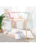 roba Montessori Hausbett 70 x 140 cm – FSC-zertifiziertes Massivholz