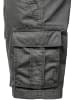 Humy Bermuda Chino Shorts mit Cargo Design A&S in Dunkelgrau