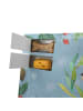 Mr. & Mrs. Panda Hunde Adventskalender Hund Blumen mit Spruch in Eisblau