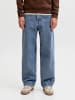 JACK & JONES Junior Baggy Fit Jeans in Blue Denim
