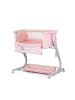 Chipolino Beistellbett Eleganza Matratze in rosa