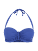 Buffalo Bügel-Bandeau-Bikini-Top in blau