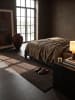 KADIMA DESIGN Läufer Uni rutschhemmend weich wohnlich Wohnzimmer Schlafzimmer in Braun