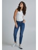 PULZ Jeans 5-Pocket-Jeans in blau