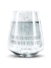 Mr. & Mrs. Panda Trinkglas Fuchs Koch mit Spruch in Transparent