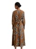 Marc O'Polo Wickelkleid A-Shape in Dark Beige