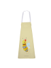 Mr. & Mrs. Panda Grill Schürze Biene Blume ohne Spruch in Gelb Pastell