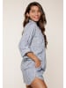 Linga Dore set Pyjama in Legion blue stripe