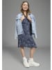 Kidsworld Jerseykleid in marine gemustert