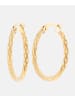 Vanlere Creolen aus 375 Gelbgold