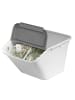 SmartStore 2er-Set Aufbewahrungsbox Collect Stack-it Weiß/Grau 37L