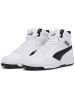 Puma Kinder Sneaker "Rebound V6 Mid Jr" in Weiß