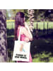 Mr. & Mrs. Panda Schultasche Maus Stricken mit Spruch in Creme