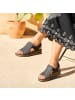 rieker Sandalette in schwarz