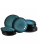 Ritzenhoff & Breker 18-tlg. Teller-Set Bali in in blau