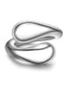 Yokoamii Ring aus Metall-Legierung in silber