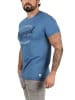 BLEND Rundhalsshirt in blau