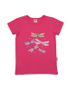 Walkiddy T-Shirt Colorful Dragonflies in Dark Blue