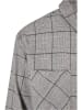 Urban Classics Urban Classics Herren Long Oversized Checked Greyish Shirt in grey/black