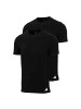 adidas 2er Pack Crew Neck T-Shirt in Schwarz