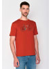 GreenBomb T-Shirt Bike Enzo in Lehm rot
