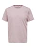 SELECTED HOMME T-Shirt SLHASPEN MINI STRIPE in Braun