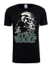 Logoshirt Print T-Shirt Star Wars in schwarz