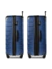 Tonino Lamborghini Milano 4-Rollen Trolley XL 83 cm Sondergrösse mit Dehnfalte navy