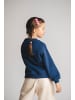 SATURNDAY Sweatshirt Krokodil in Blau
